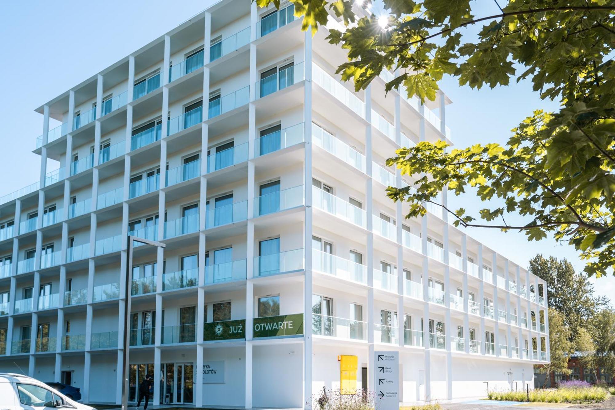 Hotel Arche Fabryka Samolotow W Mielnie 梅尔诺 外观 照片